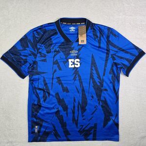 Umbro El Salvador Home Soccer Jersey 23/24 Mens XL La Selecta $90